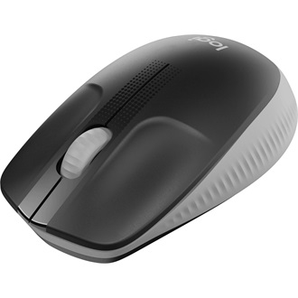 Logitech M190 optikai vezeték nélküli egér fekete-szürke