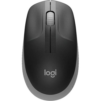 Logitech M190 optikai vezeték nélküli egér fekete-szürke