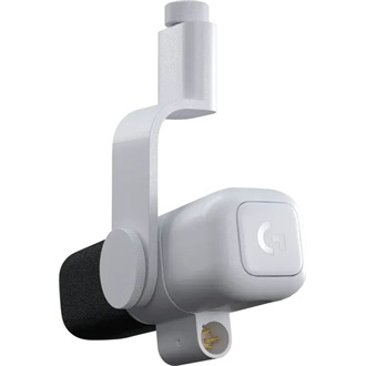 LOGITECH G Yeti Studio Active Dynamic XLR Broadcast Microphone with ClearAmp - OFF WHITE - XLR