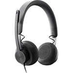 LOGITECH Headset 2.0 - Zone Wired Mikrofonos, UC zóna