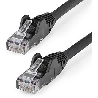 StarTech RJ45 CAT6 UTP -> RJ45 CAT6 UTP M/M adatkábel 1m fekete LSZH