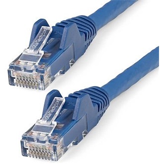 StarTech RJ45 CAT6 U/UTP -> RJ45 CAT6 U/UTP M/M adatkábel 3m kék LSZH