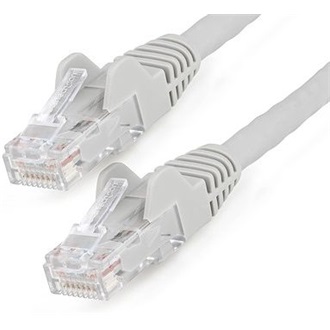 StarTech RJ45 CAT6 U/UTP -> RJ45 CAT6 U/UTP M/M adatkábel 3m szürke LSZH