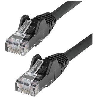 StarTech RJ45 CAT6 UTP -> RJ45 CAT6 UTP M/M adatkábel 5m fekete LSZH