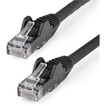 StarTech RJ45 CAT6 UTP -> RJ45 CAT6 UTP M/M adatkábel 0.5m fekete LSZH