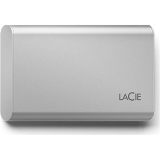 LaCie Portable 500GB USB-C 3.2 Gen1 2,5" külső SSD ezüst (Moon Silver)