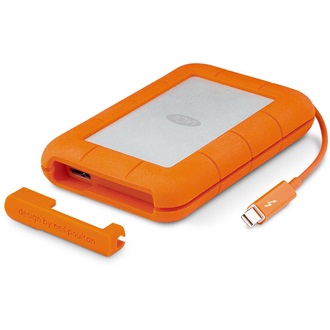 LaCie Rugged 2TB 3600rpm USB3.1 C 2,5" ütésálló külső HDD fehér-narancssárga