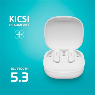 Lamax Clips1 ANC True Wireless fülhallgató headset fehér