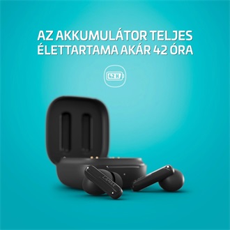 Lamax Clips1 Plus True Wireless fülhallgató headset fekete