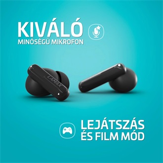 Lamax Clips1 Plus True Wireless fülhallgató headset fekete