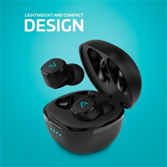 Lamax Dots2 Play True Wireless fülhallgató headset fekete