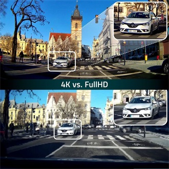 Lamax F10 GPS autós kamera fekete