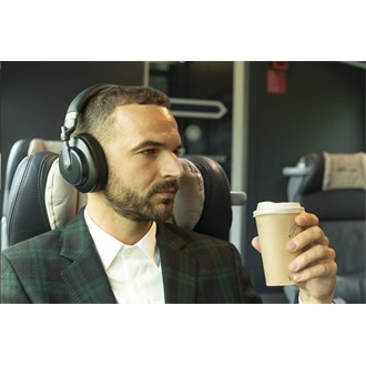 Lamax HighConfort ANC fejhallgató headset fekete