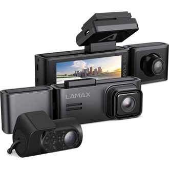 Lamax N10 GPS 3-in-1 autós kamera fekete