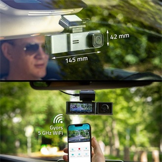 Lamax N10 GPS 3-in-1 autós kamera fekete
