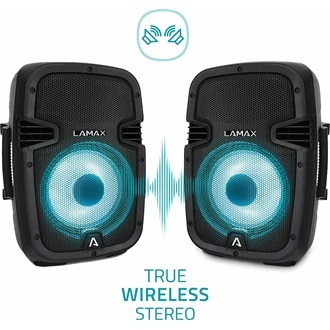 Lamax PartyGo1 IP67 8000mAh vízálló 1.0 hangszóró fekete