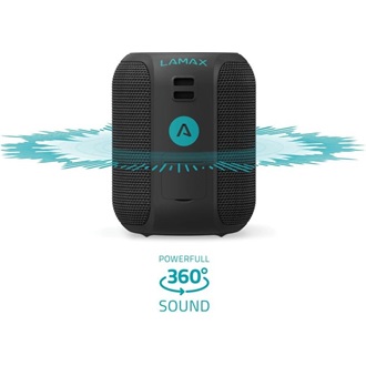 Lamax Sounder2 Mini IP66 2500mAh vízálló 2.0 hangszóró fekete
