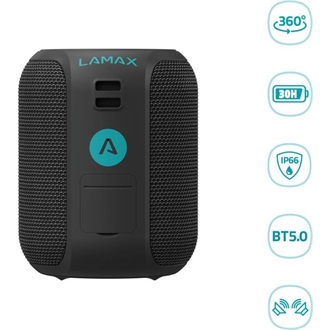 Lamax Sounder2 Mini IP66 2500mAh vízálló 2.0 hangszóró fekete