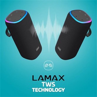 Lamax StarCube1 1900mAh 2.0 hangszóró fekete