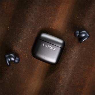 Lamax SteelDots3 True Wireless vízálló fülhallgató headset fekete-szürke