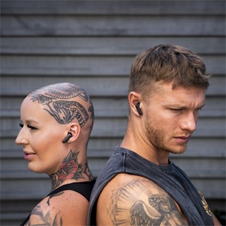 Lamax SteelTones1 True Wireless vízálló fülhallgató headset fekete