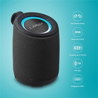 Lamax Waver1 IP65 1200mAh vízálló 1.0 hangszóró