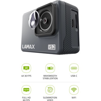 Lamax X5.2 sportkamera fekete