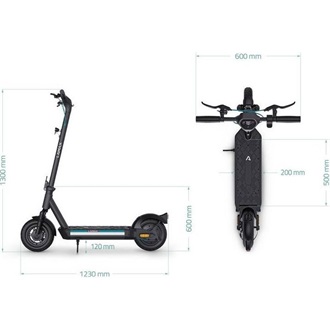 Lamax eGlider SC40 elektromos roller fekete