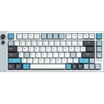LAMZU JET 75 USB angol gaming Gateron Jade mechanikus billentyűzet fehér