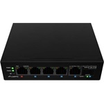 Lanberg ILFE-4P-1GE-1S-90 switch