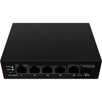 Lanberg ILFE-4P-1GE-1S-90 switch