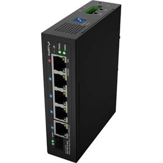 Lanberg ILFE-4P-1GE-1S-90 switch