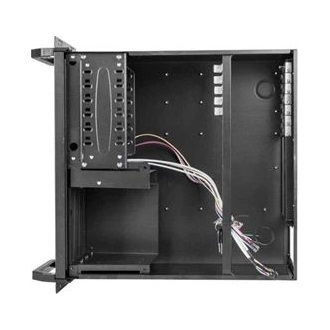 Lanberg 450/08 19" táp nélküli rackbe szerelhető 4U szerverház fekete