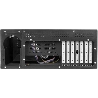 Lanberg 450/08 19" táp nélküli rackbe szerelhető 4U szerverház fekete