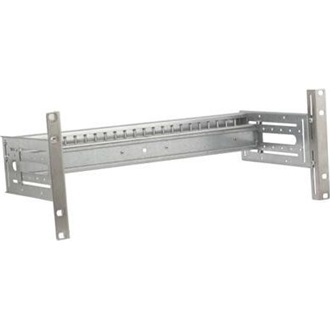 Lande 4U 19" DIN sínmodul, állítható mélységben és magasságban. 4U / 2U