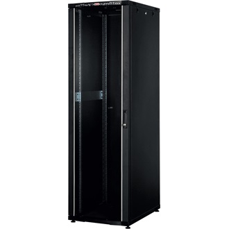 Lande CK  600x600 22U 19" álló rack szekrény fekete