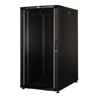 Lande CK  600x800 26U 19" álló rack szekrény fekete