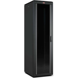 Lande DYNAmic 600x800 42U 19" álló rack szekrény fekete