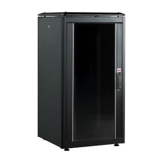 Lande DYNAmic 600x600 16U 19" álló rack szekrény fekete