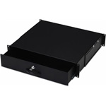 Lande 3U 19" rack fiók fekete