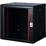Lande PROLINE 20U 600x600 fali rack szekrény 19" RAL9005 fekete