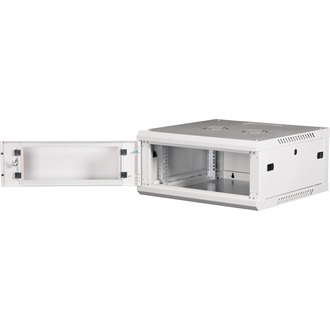 Lande PROlineB 600x600 lapraszerelt 4U 19" fali rack szekrény szürke