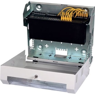 Lande SLIMbox 3U függőleges+2U vízszintes 5U 19" fali rack szekrény
