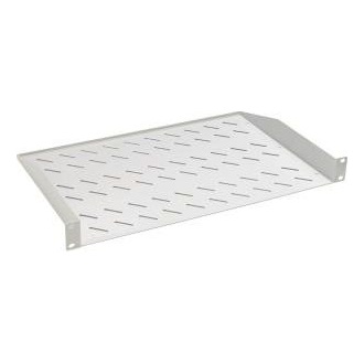 Lande 2 ponton rögzíthető 1U 19" rack tálca szürke