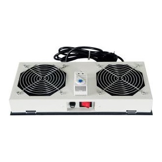 Lande 2 ventilátoros ventilátor egység termosztáttal