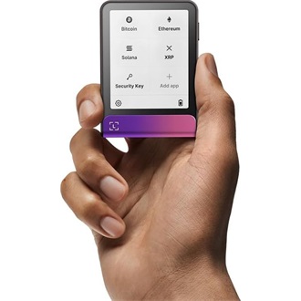 Ledger Flex incl Recovery Key - Ferro Fuchsia cryptopénztárca BOX lila