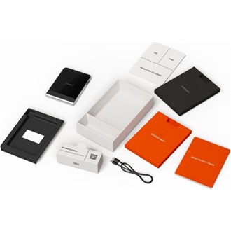 Ledger Flex incl Recovery Key - Graphite cryptopénztárca BOX szürke