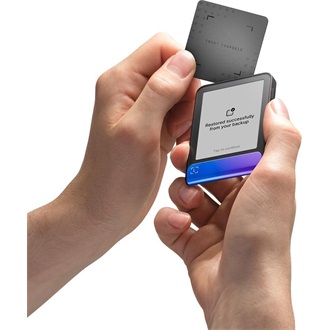Ledger Flex incl Recovery Key - Neptune Blue cryptopénztárca BOX kék