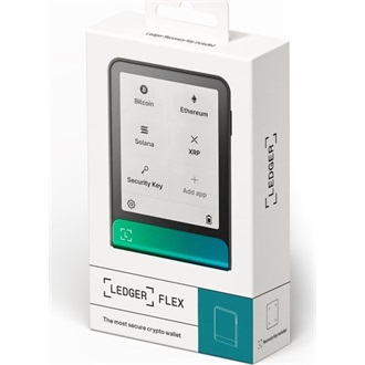 Ledger Flex incl Recovery Key - Oxidate Green cryptopénztárca BOX zöld