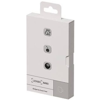 Ledger Nano Gen 5 - Badges Pack 3 cryptopénztárca BOX